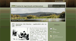 Desktop Screenshot of jagdrechtsblog.com